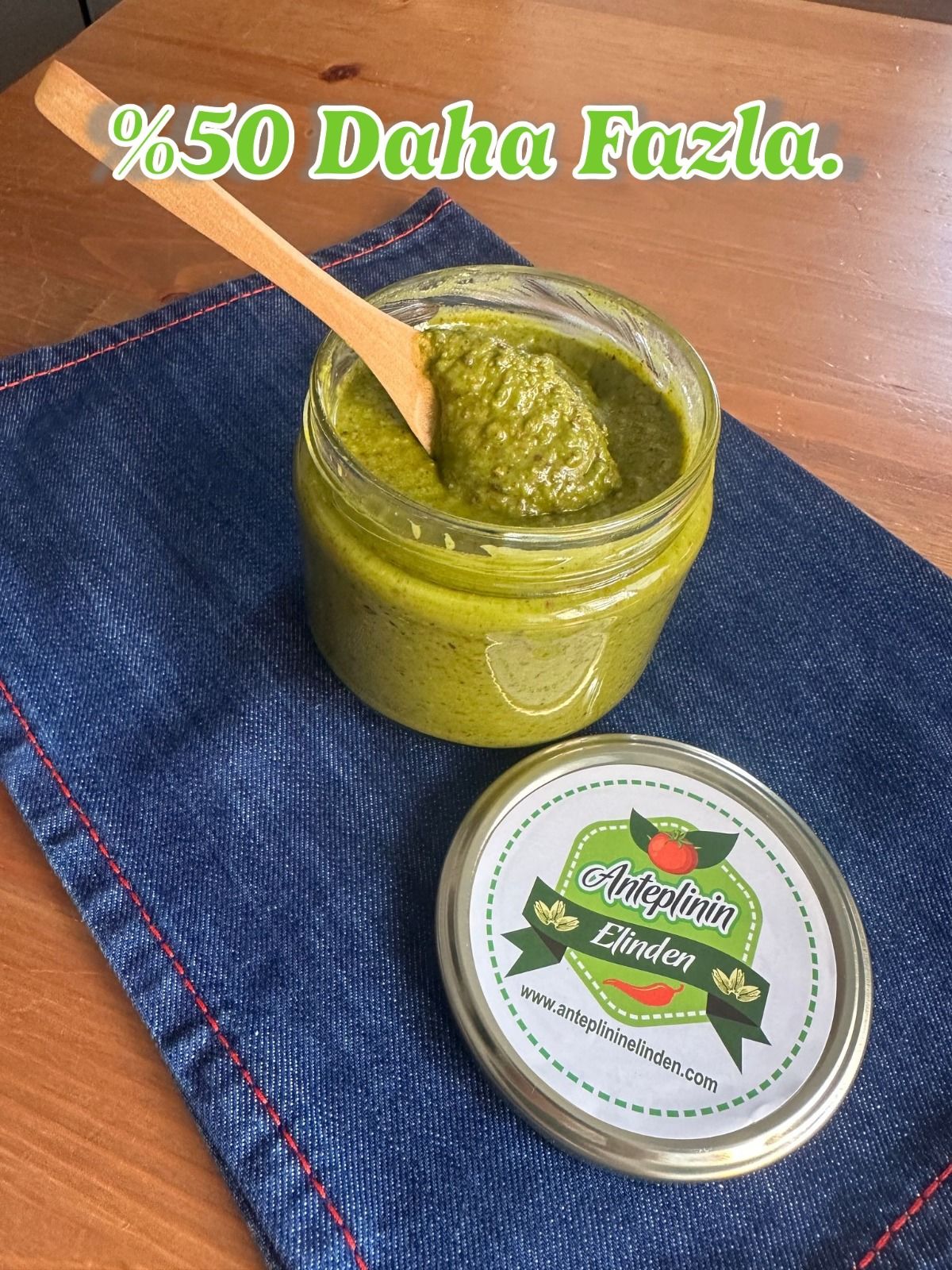 BOZ ANTEP FISTIK EZMESİ (ŞEKERSİZ 300 Gram)